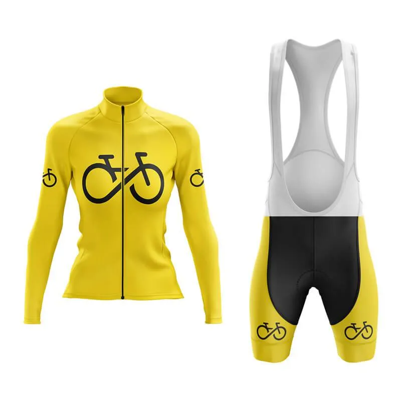 Bike Forever 1.0 Aero Cycling Kit (Yellow)