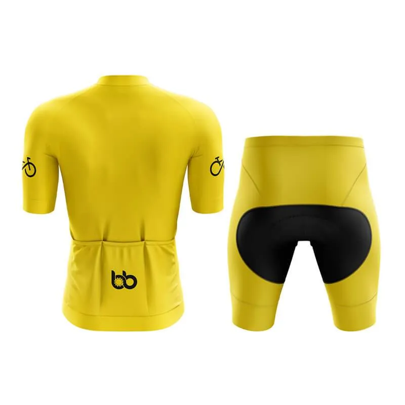 Bike Forever 1.0 Aero Cycling Kit (Yellow)