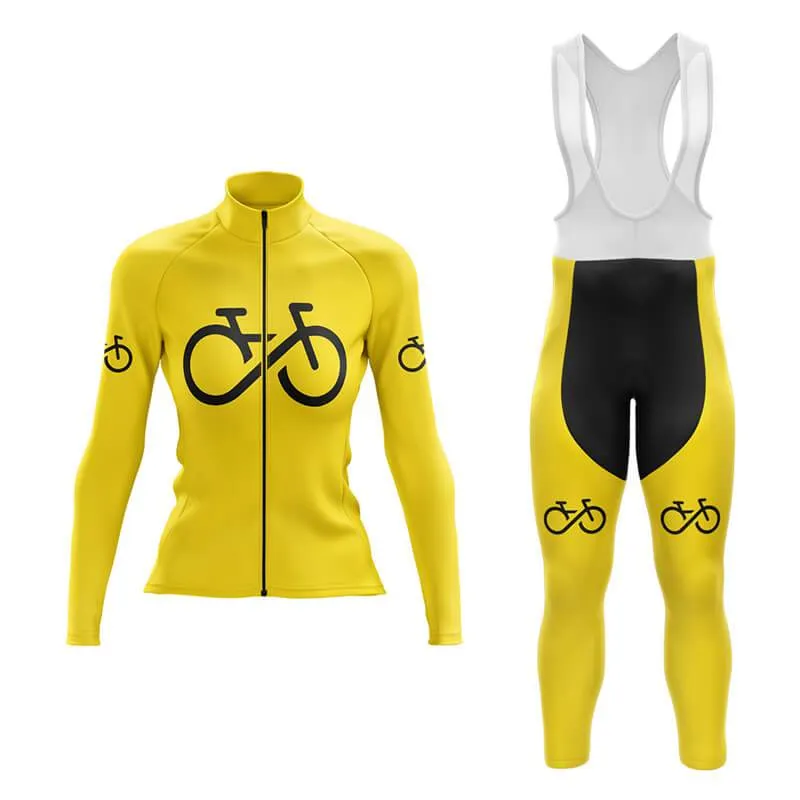 Bike Forever 1.0 Aero Cycling Kit (Yellow)