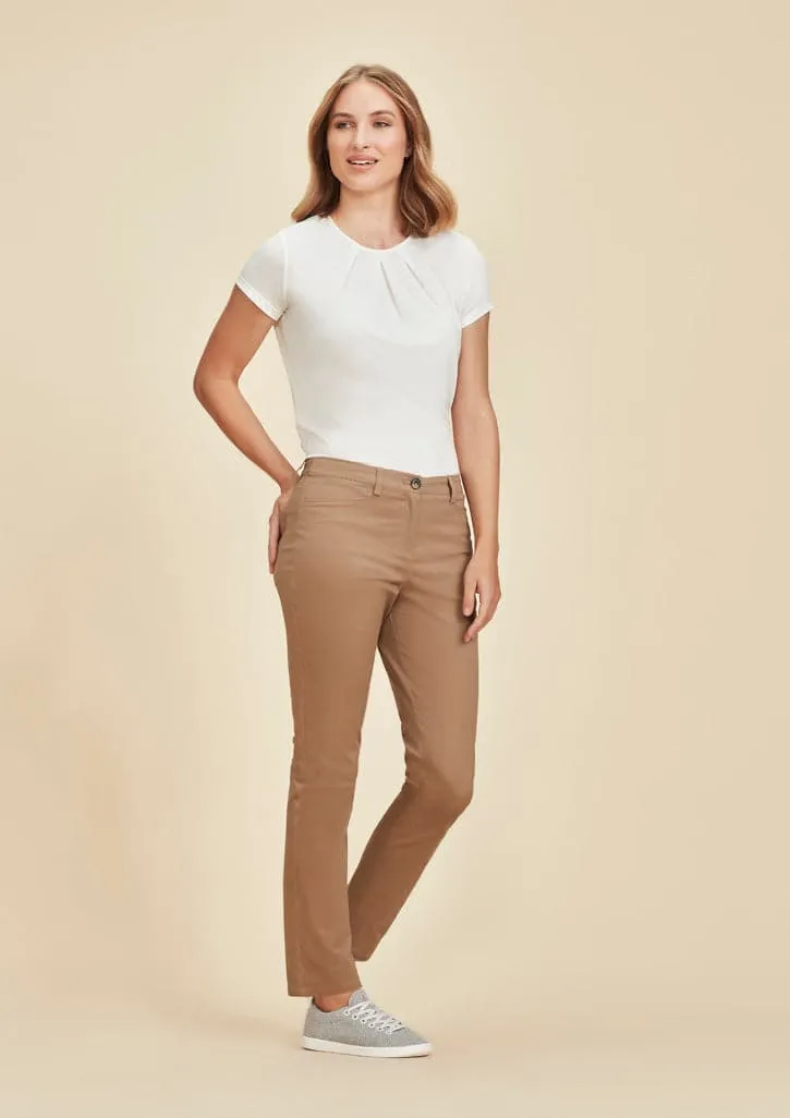 Biz Collection Traveller Womens Slim Leg Chino Pants RGP263L