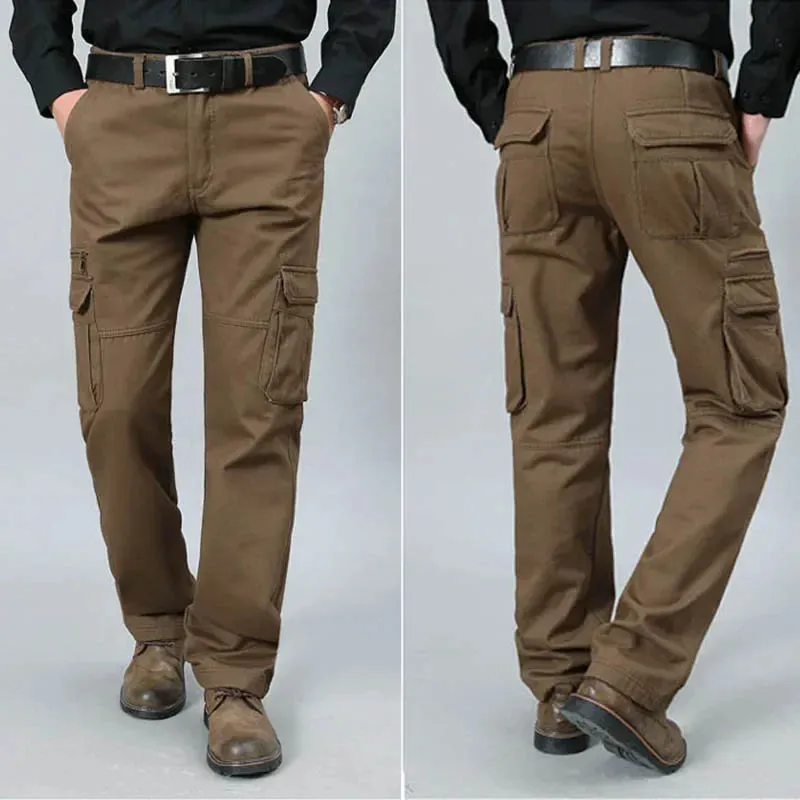 Black Cargo Pants Men High Quality Brand Mens Baggy Woman Jackets Tactical Man Work Clothes