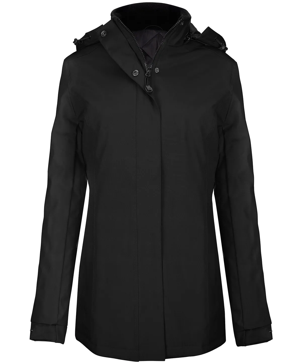 Black - Ladies' parka