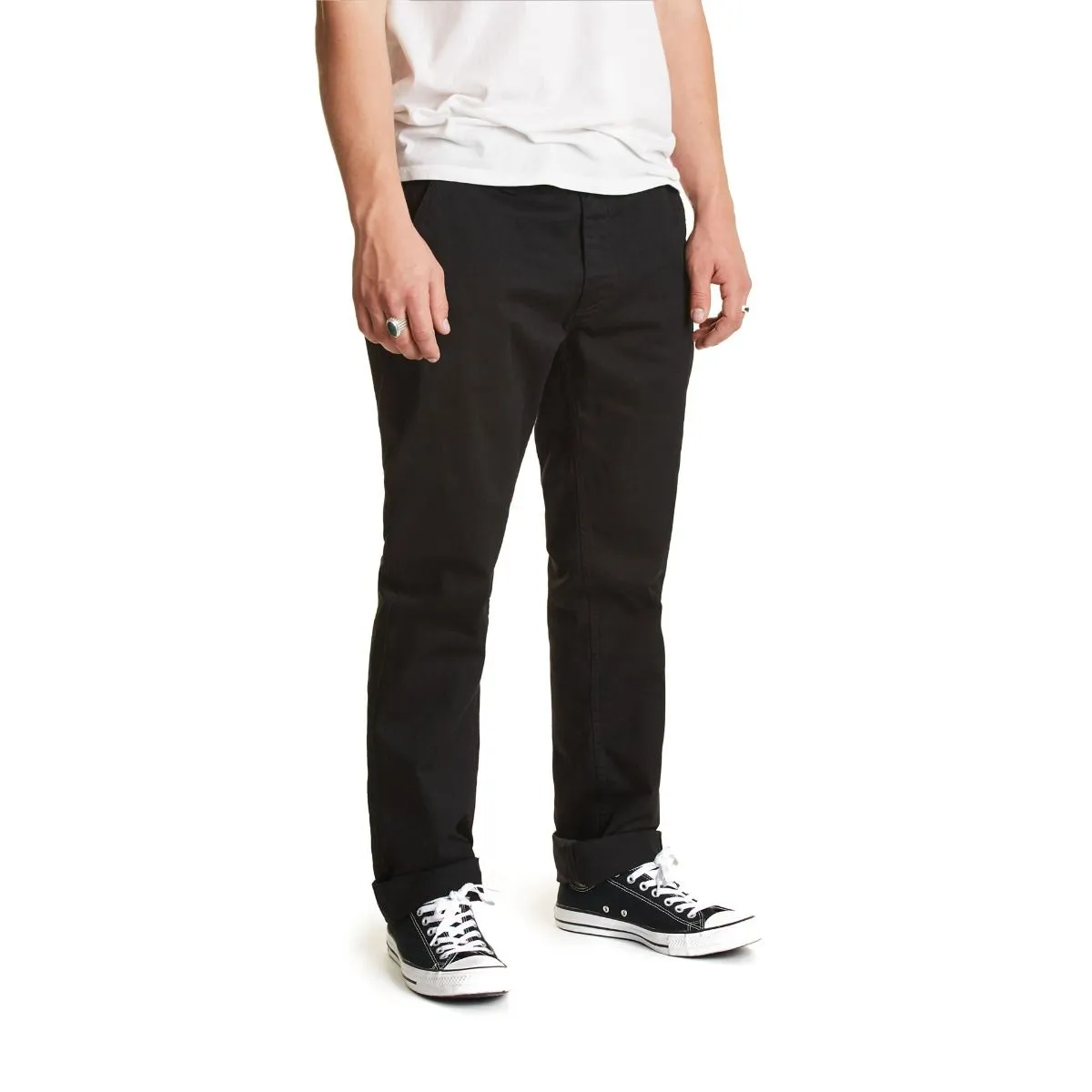 Brixton Reverse Chino Pant - Black