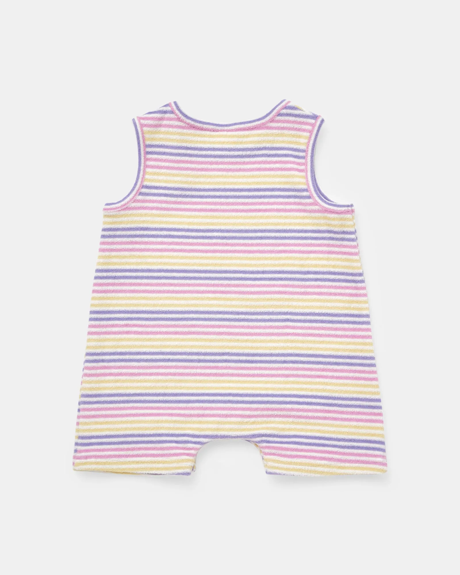 Brodie Romper - Lollipop Stripe