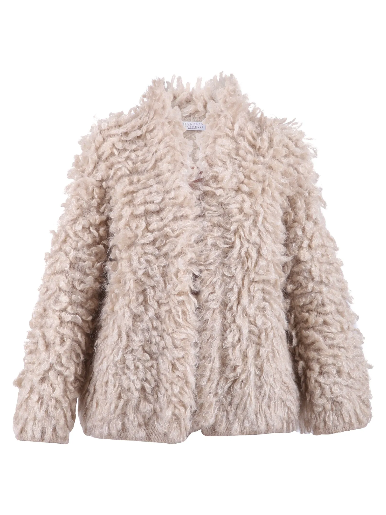 Brunello Cucinelli Faux Fur Coat