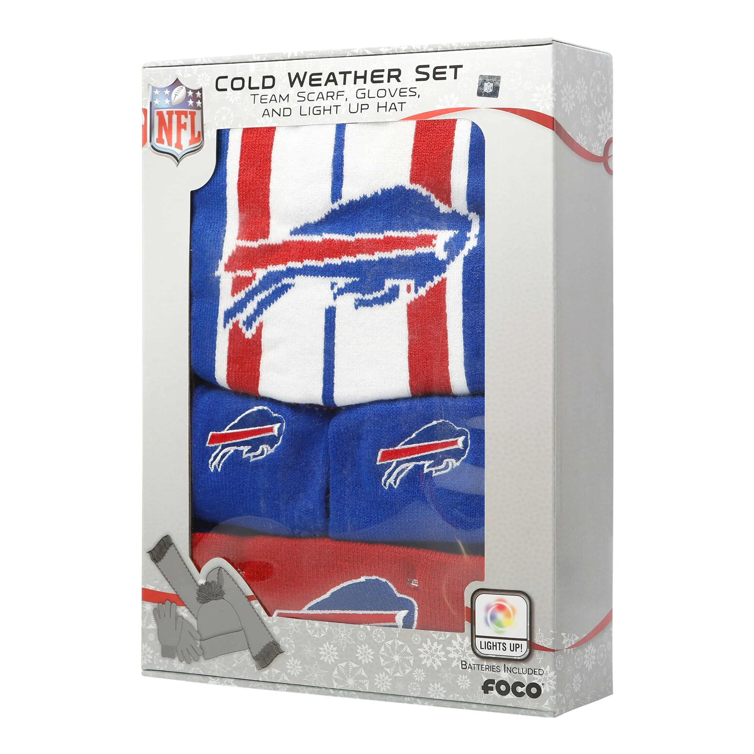 Buffalo Bills NFL Snow Stealer Cold Weather Set