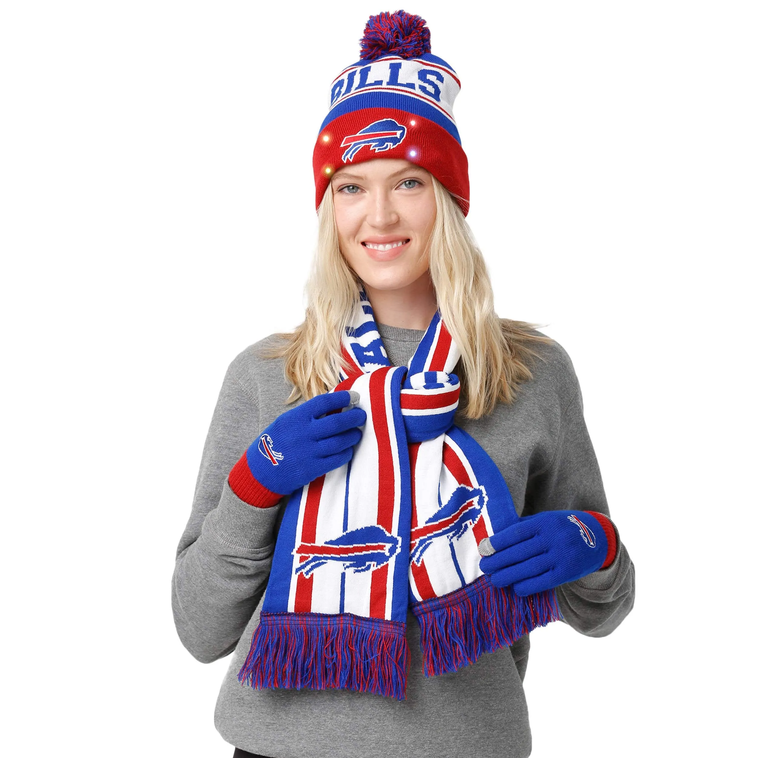 Buffalo Bills NFL Snow Stealer Cold Weather Set