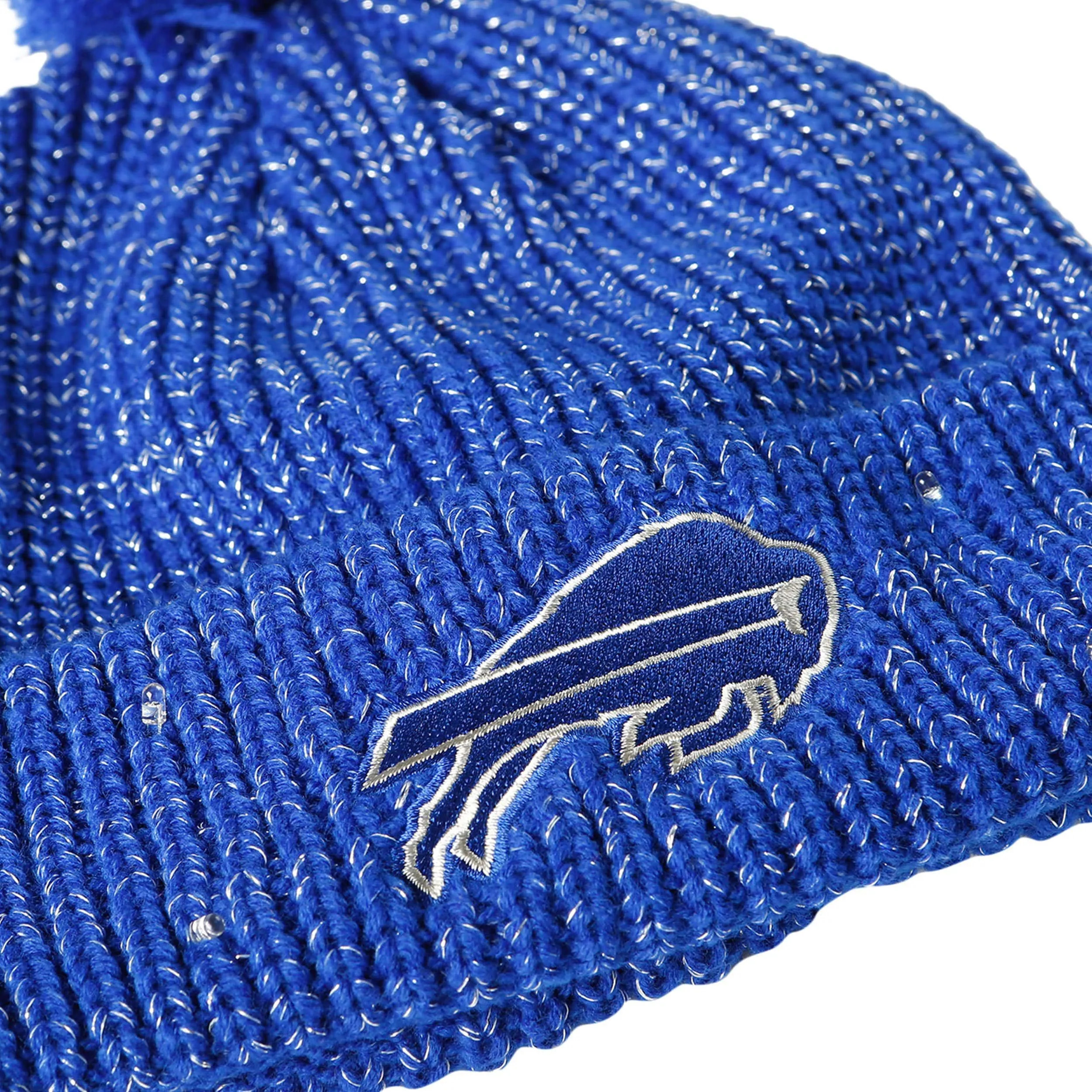 Buffalo Bills NFL Womens Glitter Knit Cold Weather Set