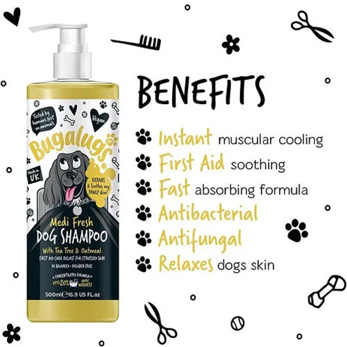 Bugalugs Medi Fresh Dog Shampoo 250ml