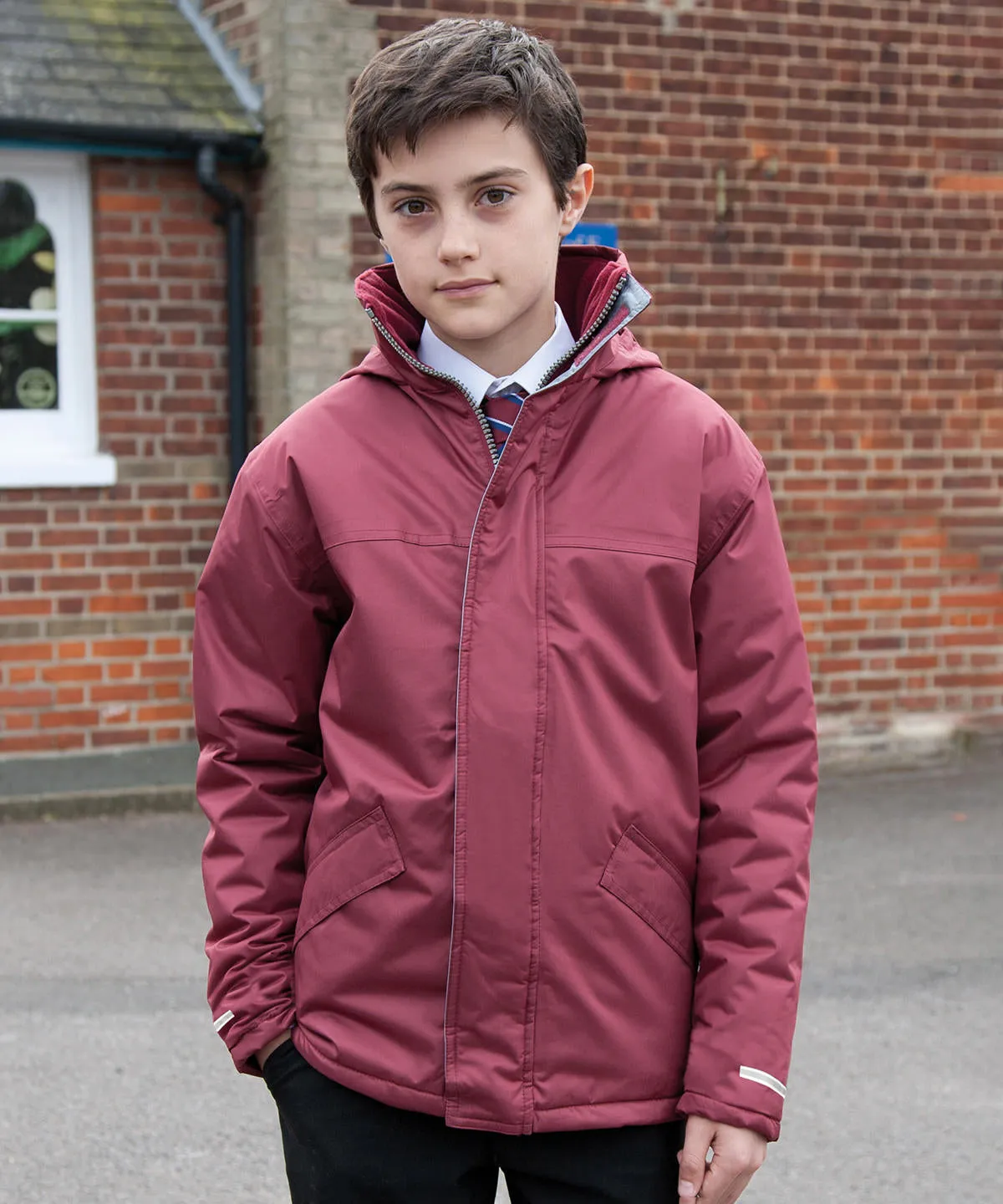 Burgundy - Core junior winter parka