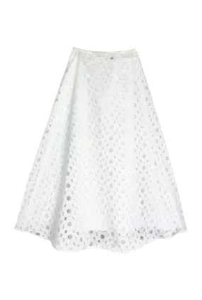 Buru   Pencil & Paper Co. The Laura Skirt - Sheer Floral