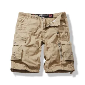 BUTTON ZIPPER MULTI-POCKET 11'' INSEAM CARGO SHORTS