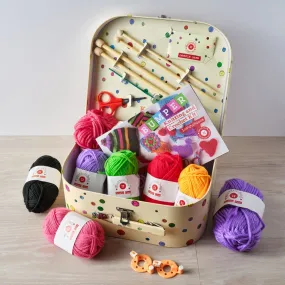 Buttonbag Bumper Knitting and Crochet Suitcase