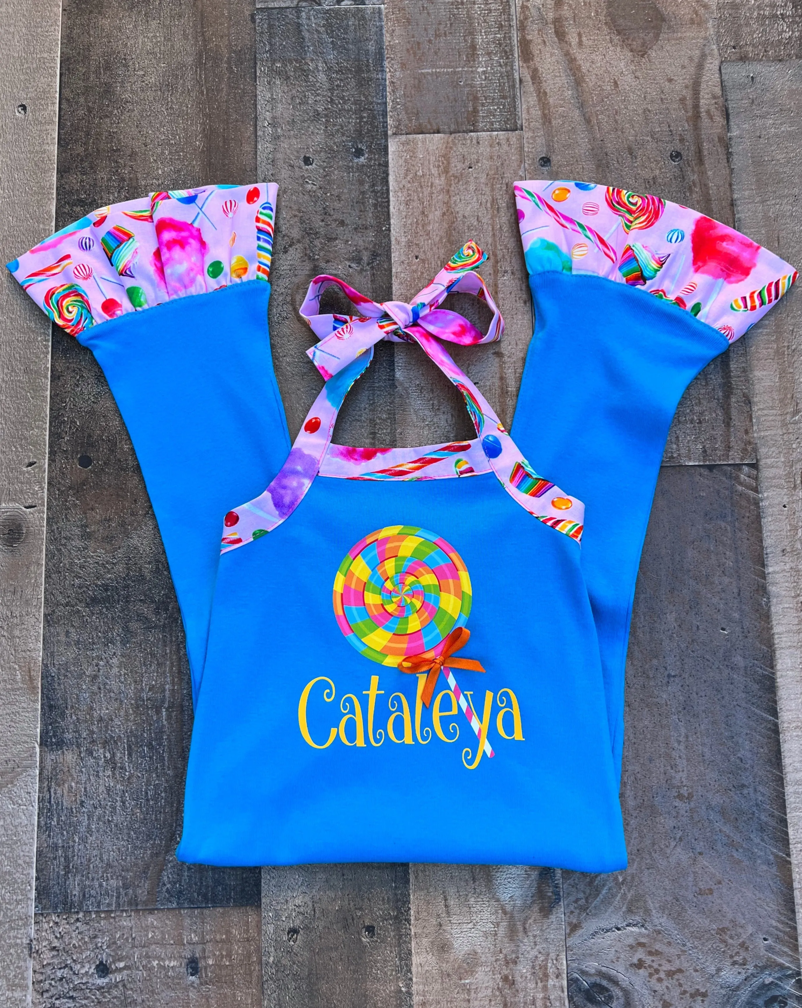 Candyland Lollipop Birthday Girl Outfit