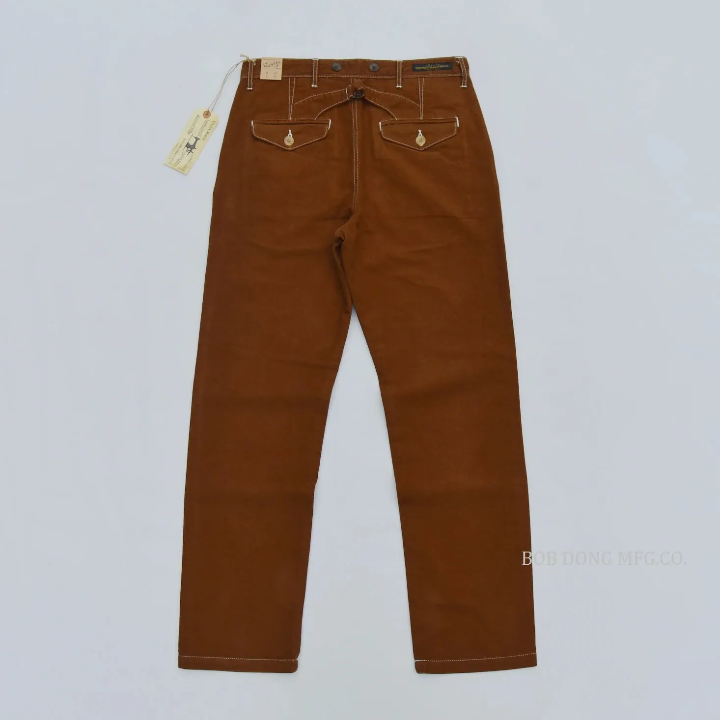 Casual Twill Chino Vintage Style Men's Pants