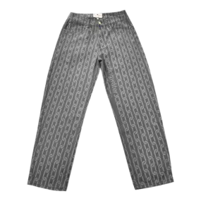 Chain Chino Pants - Gray