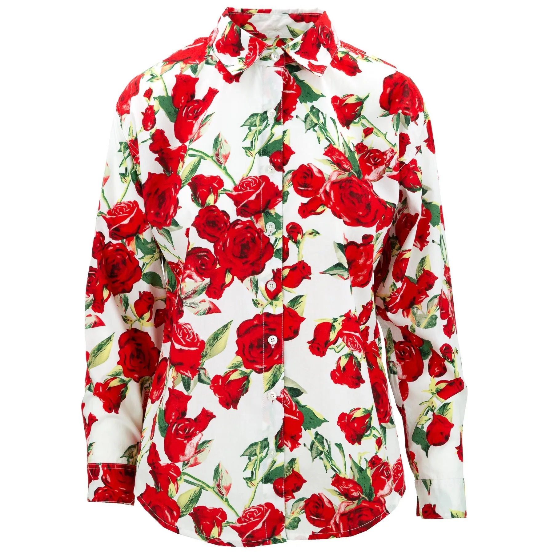 Classic Womens Shirt - Roses