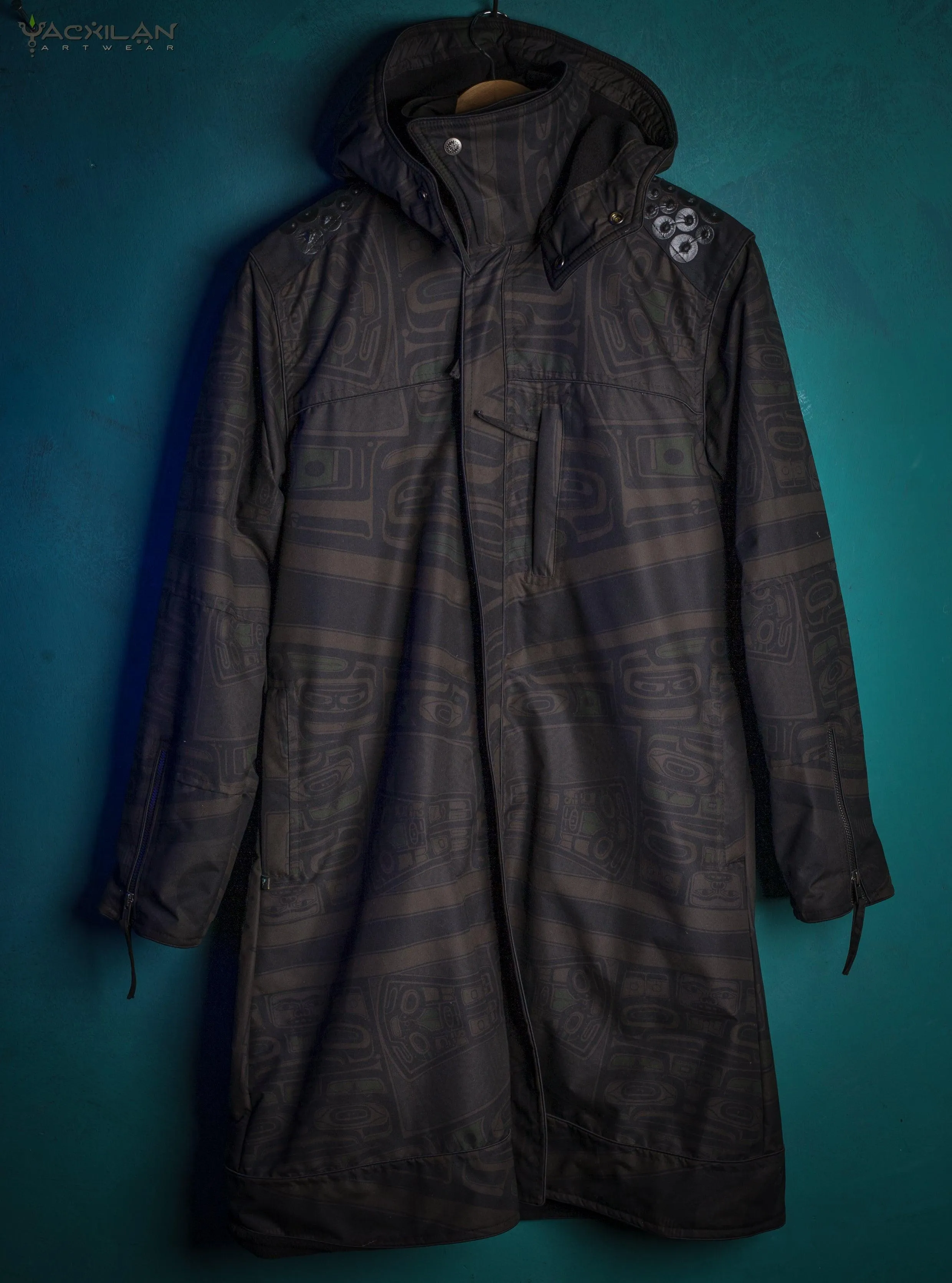 Coat Men / Waterproof - Olive TINGLIT