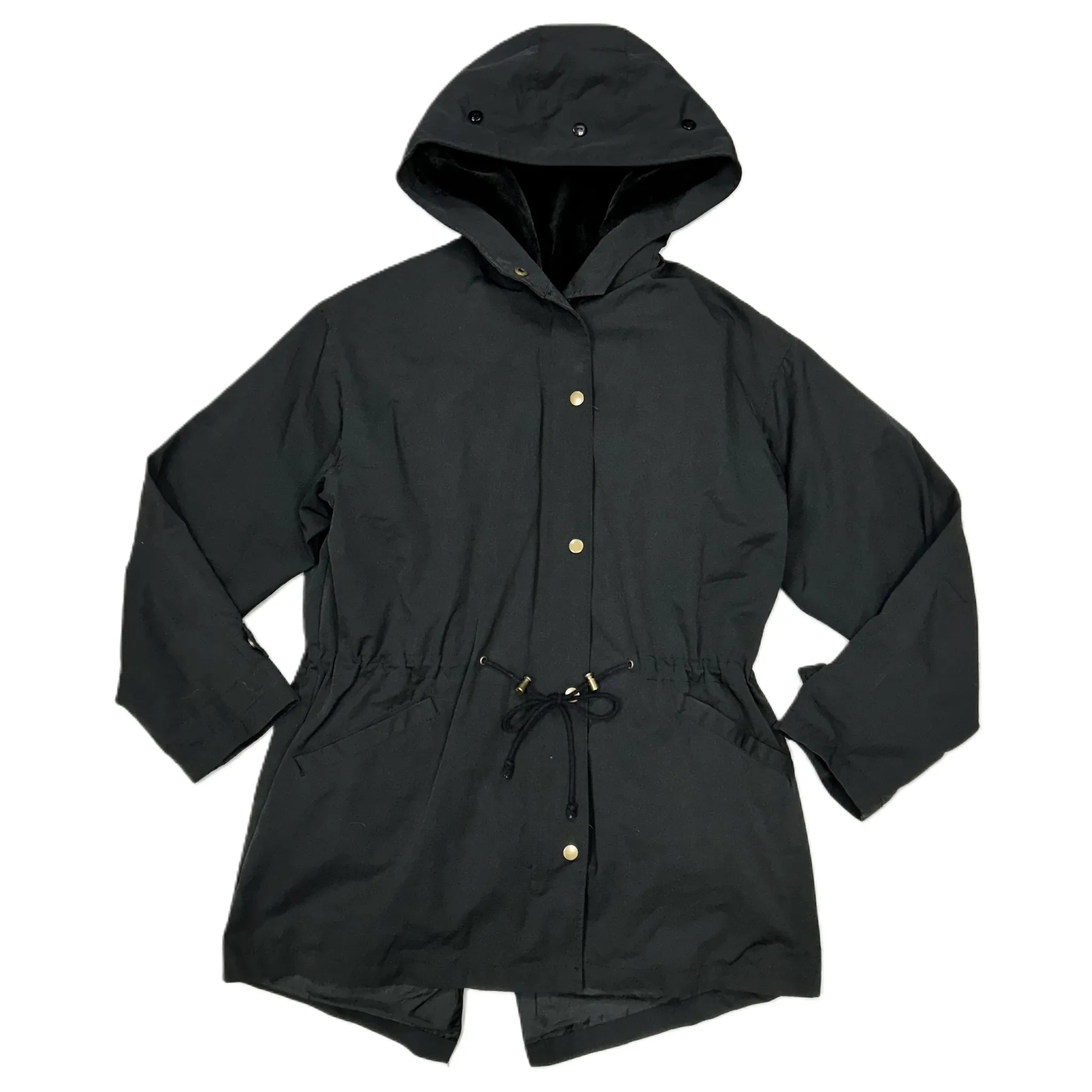 Coat Parka By Silence And Noise In Black, Size: S