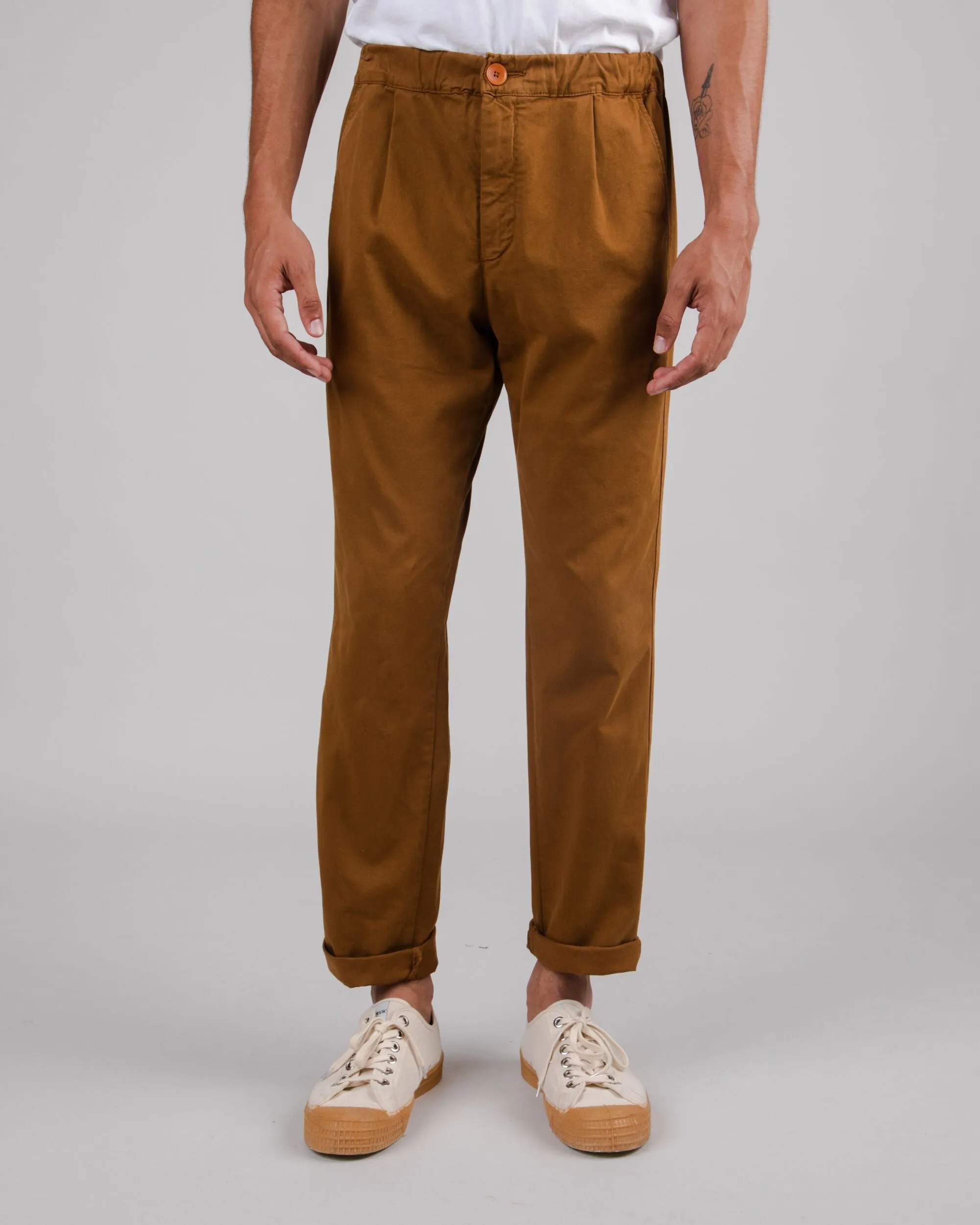 Comfort Chino Pants Brown