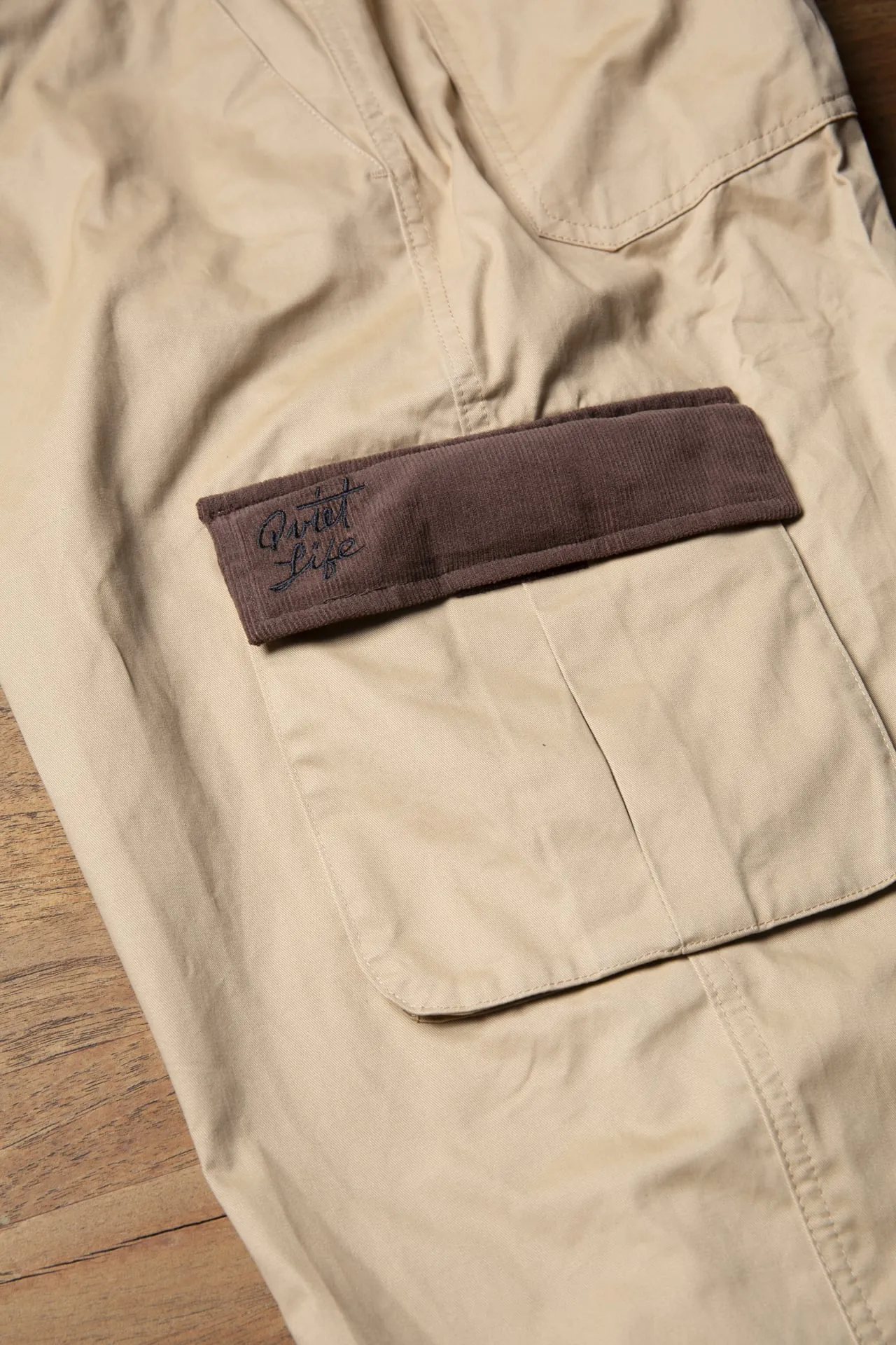 Cord Pocket Cargo Pant