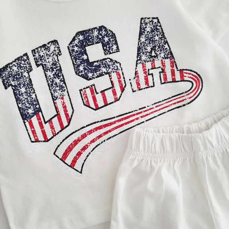 Cotton Onesie for July 4th Celebrations