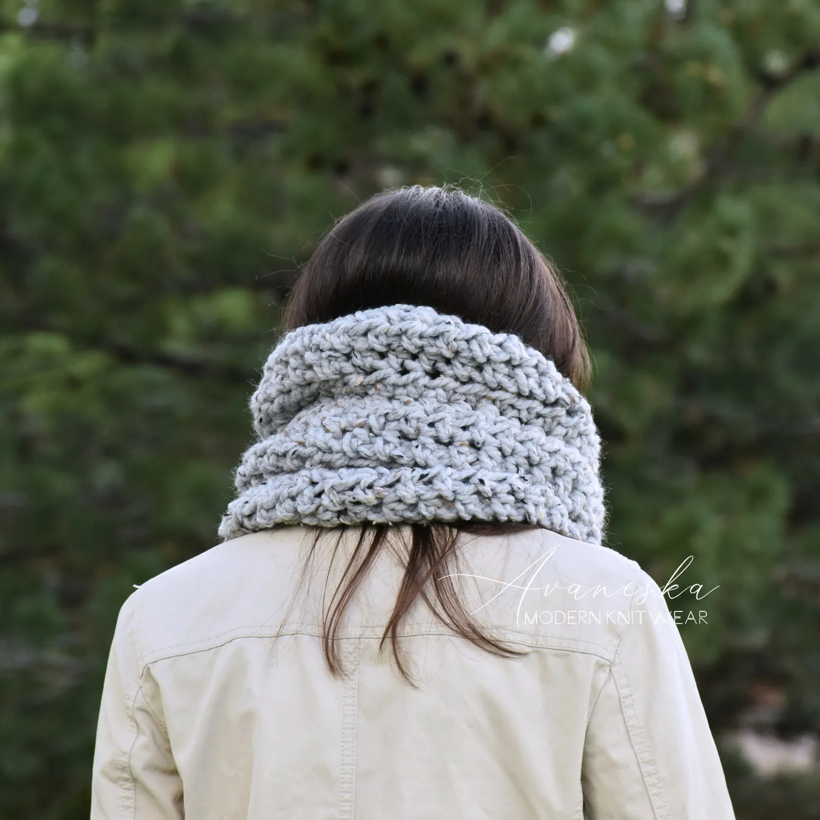 Crochet Chunky Scarf | THE LINCOLN