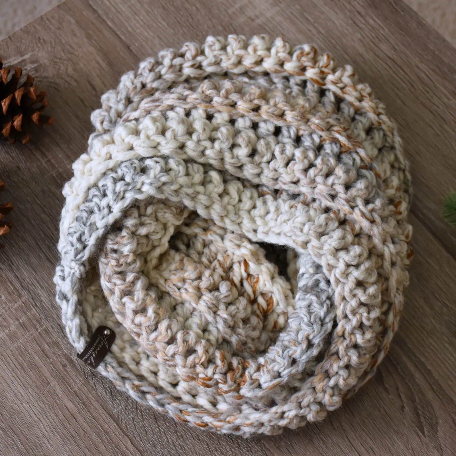 Crochet Chunky Scarf | THE NEWPORT