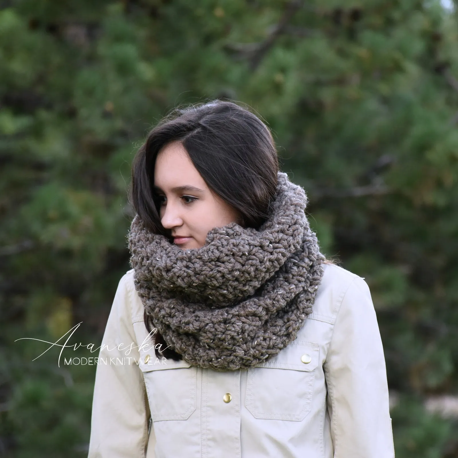 Crochet Chunky Scarf | THE NORWICH