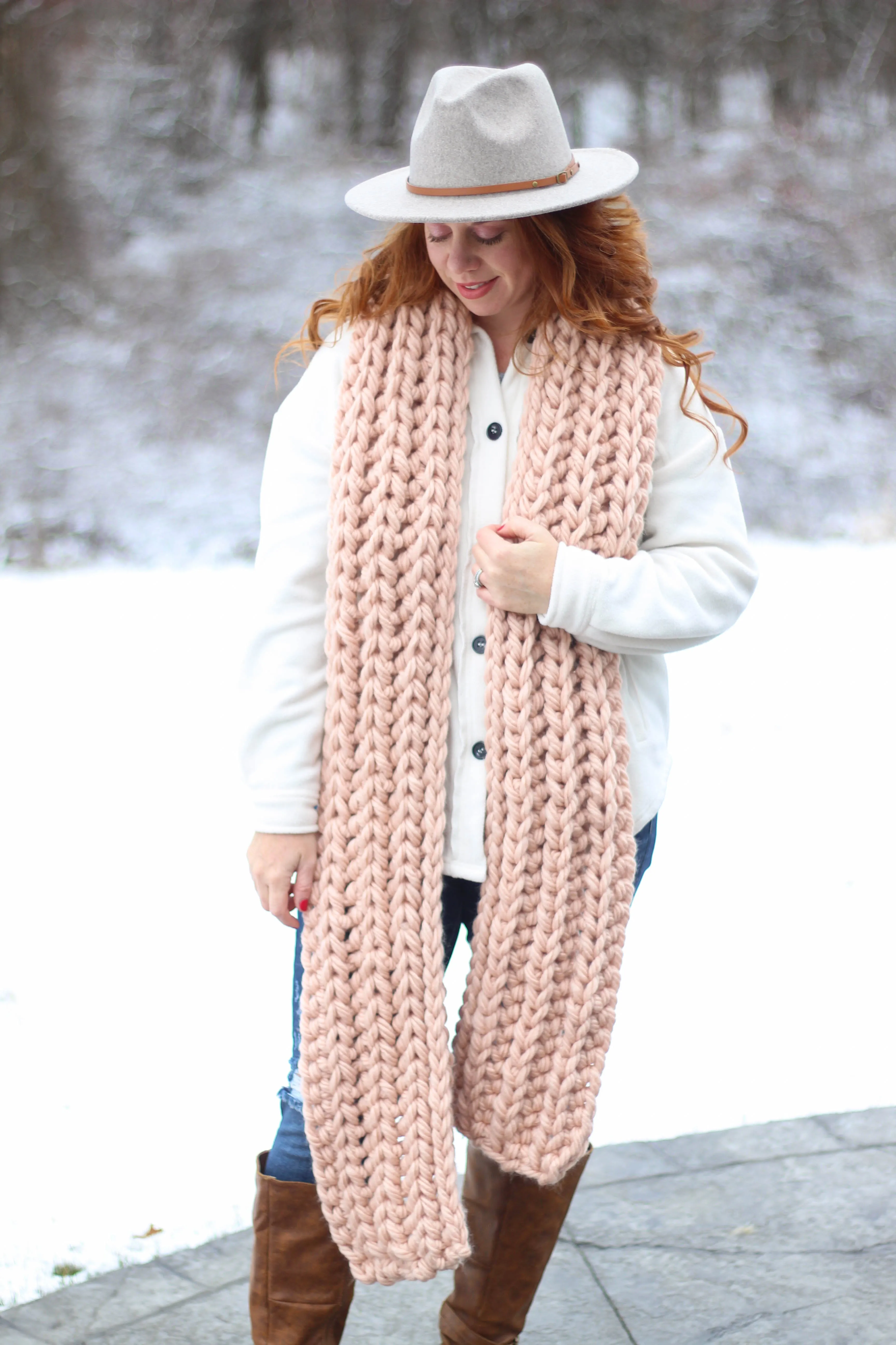 Crochet Kit - Extra Super Crochet Scarf