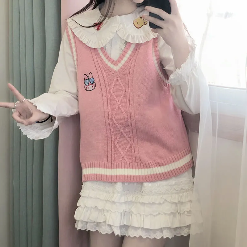 Cute Anime Sweater Vest