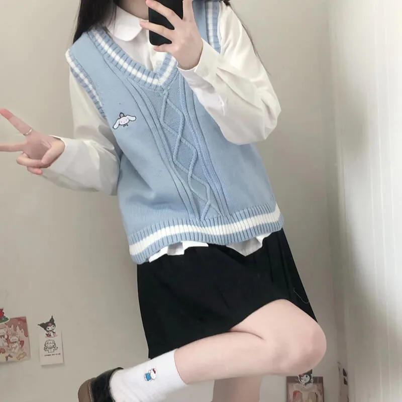 Cute Anime Sweater Vest