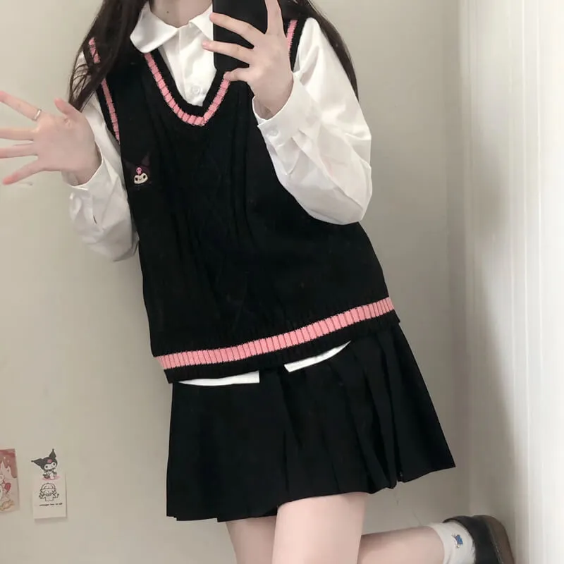 Cute Anime Sweater Vest