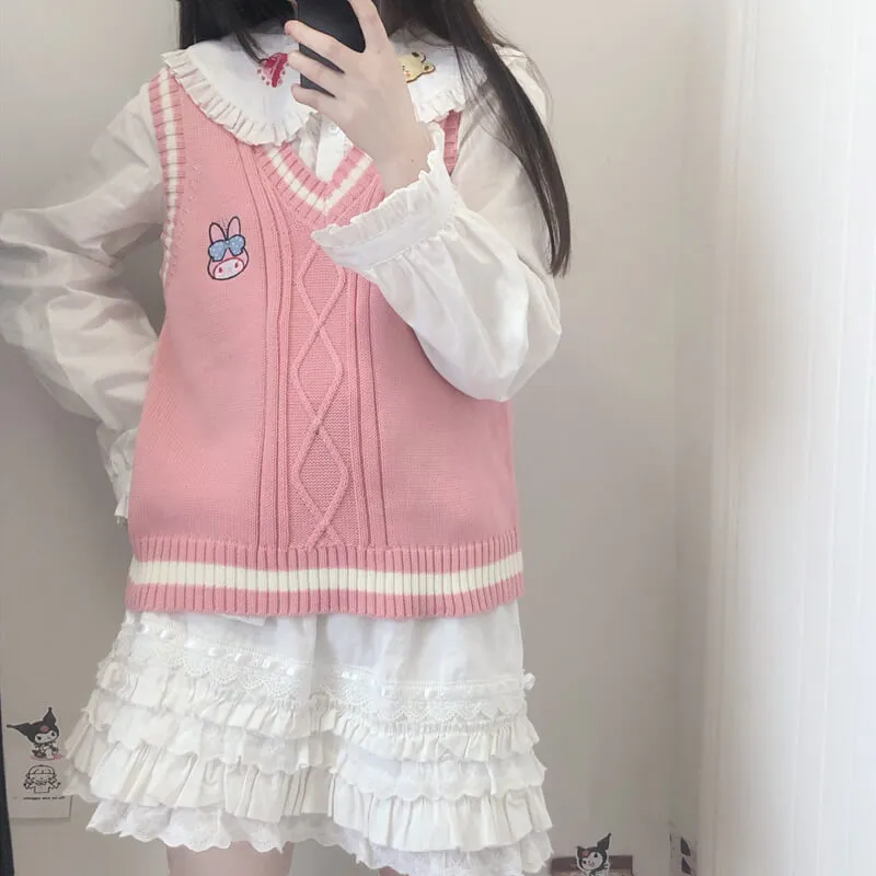 Cute Anime Sweater Vest