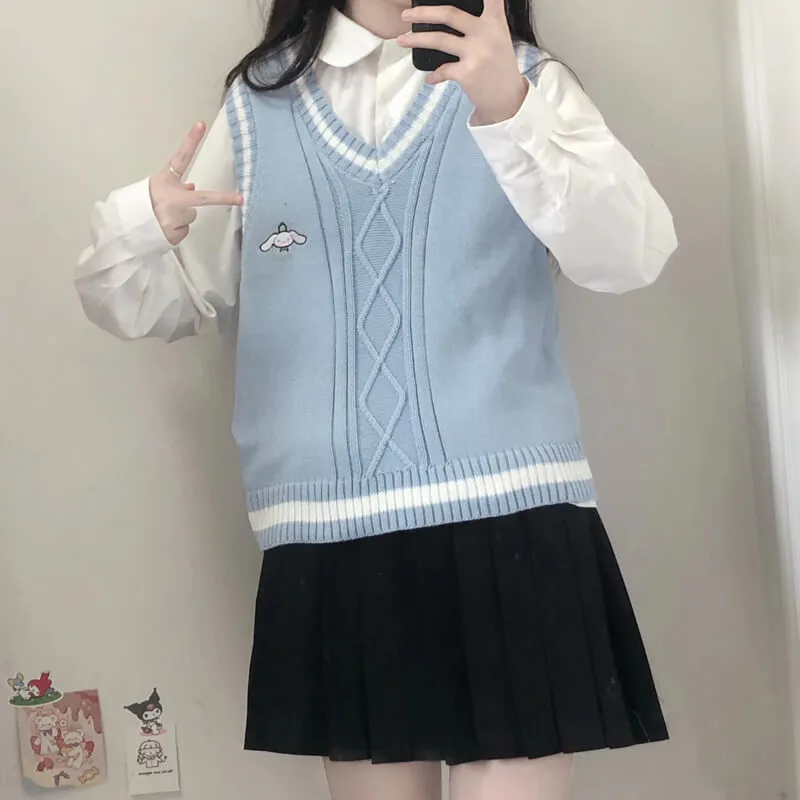 Cute Anime Sweater Vest