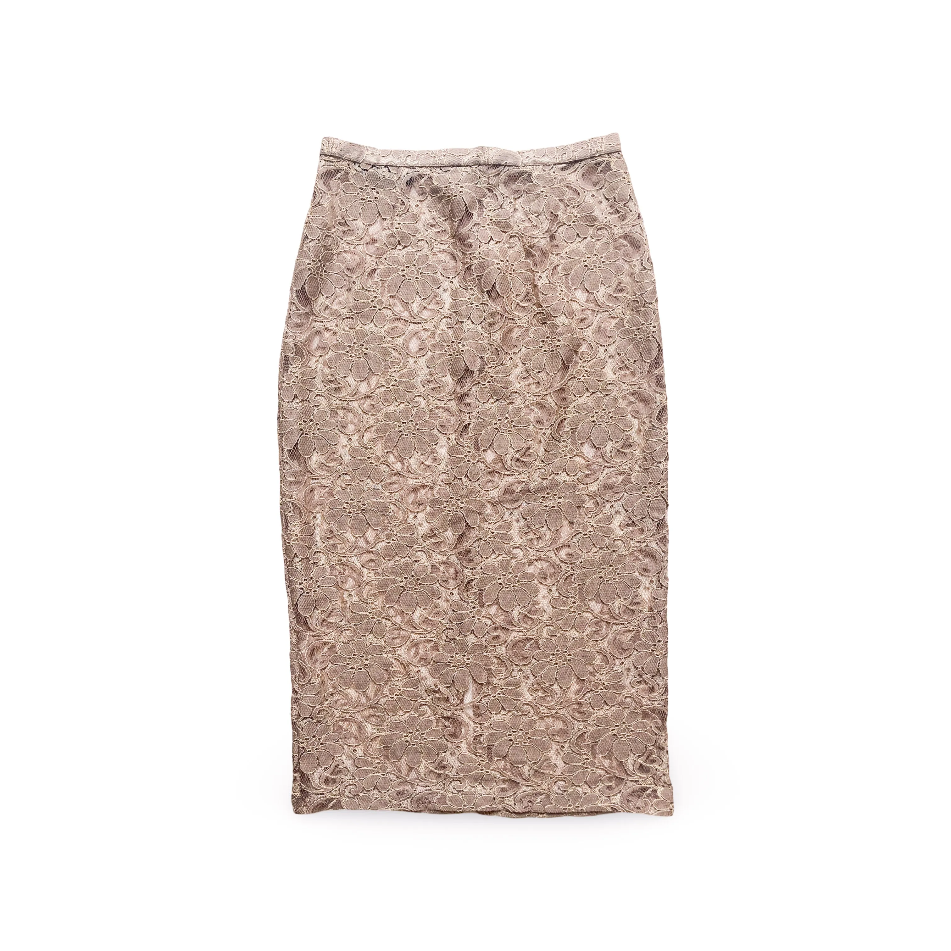 D&G F/W 1998 lace pencil skirt