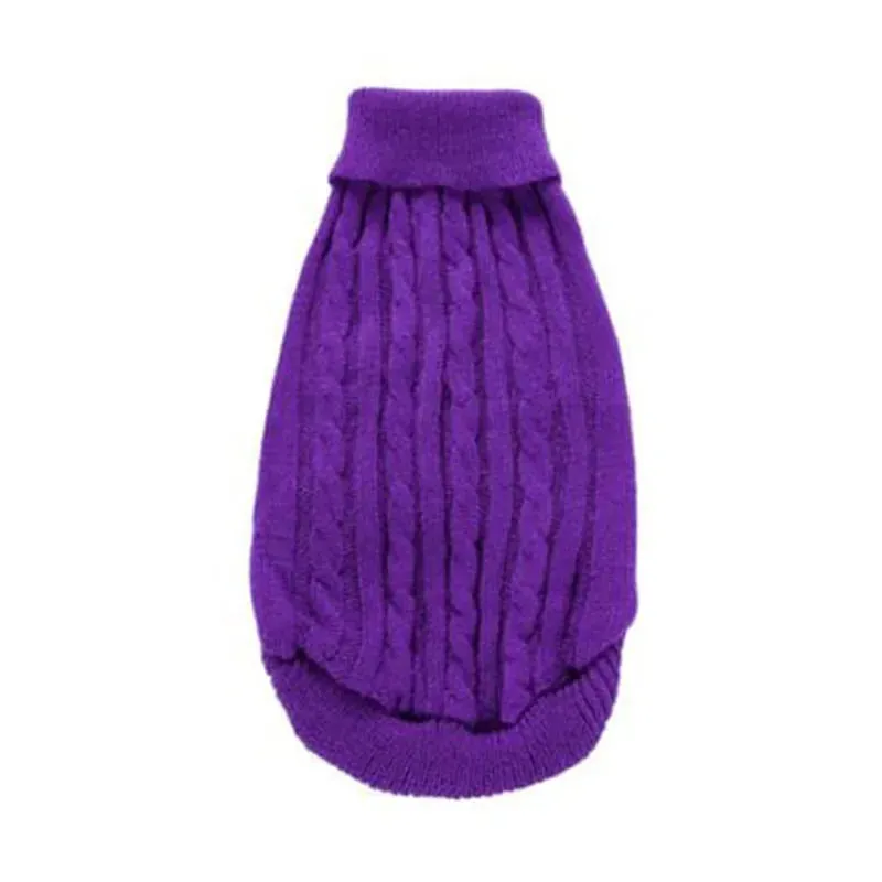 Dog Cat Sweater Winter Warm Dog Clothes for Small Large Dogs Puppy Knitted Clothing Chihuahua Maltese Sweater Labrador Pet Coat