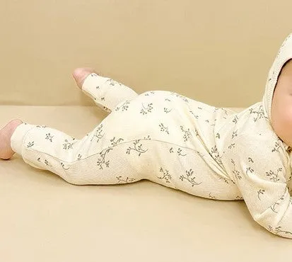 Earthy Long Sleeve Cotton Onesie