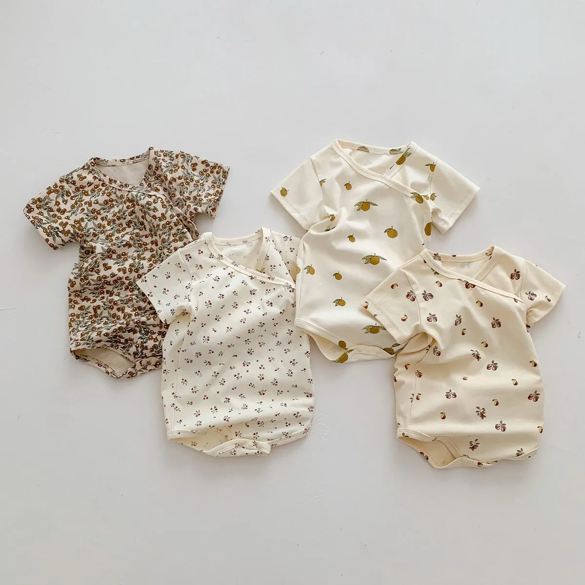 Earthy Short Sleeve Summer Onesie