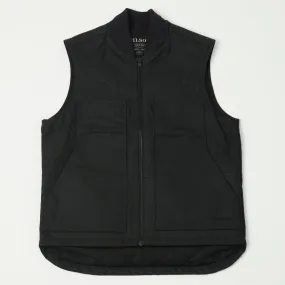 Filson Tin Cloth Insulated Work Vest - Black