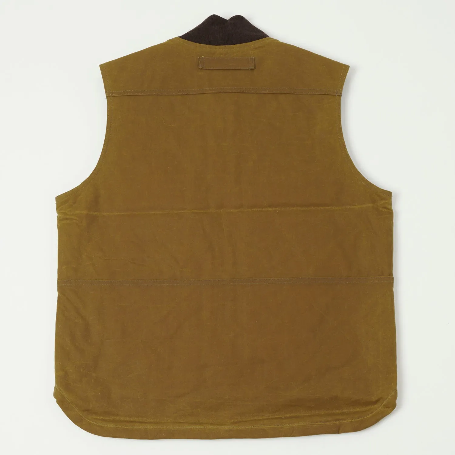 Filson Tin Cloth Insulated Work Vest - Dark Tan