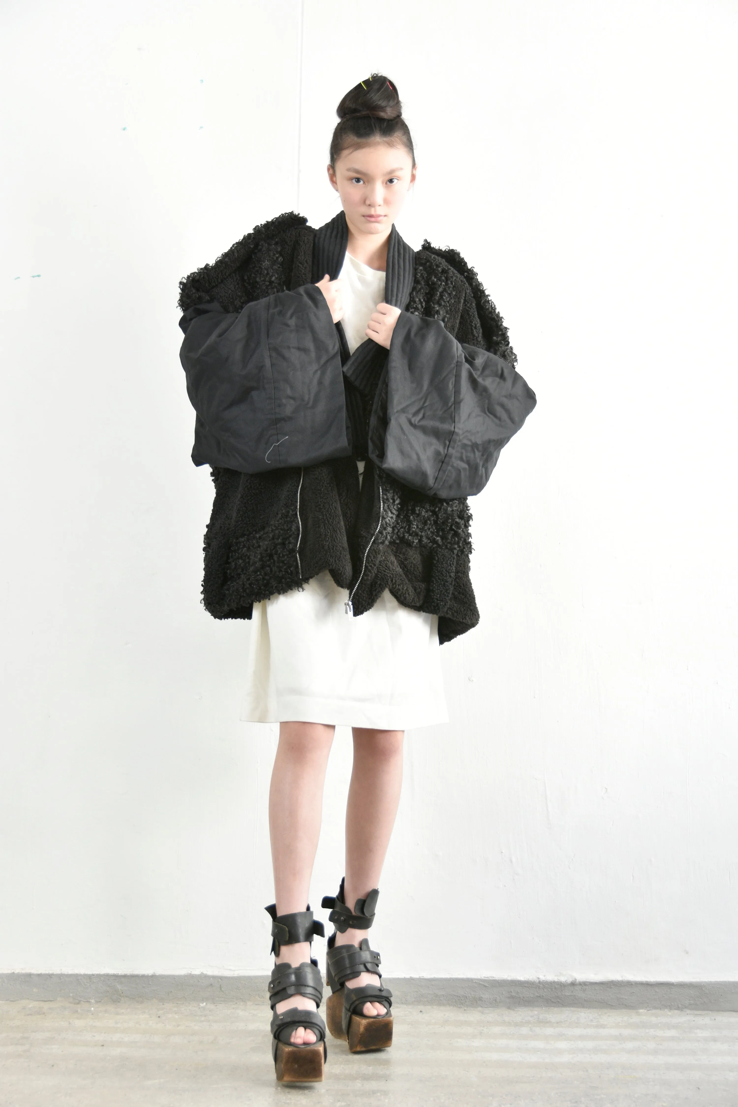 Fur Kimono Jacket