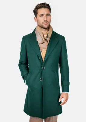 Green Classic Overcoat