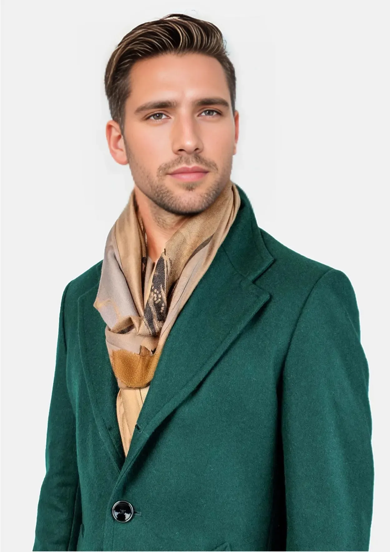 Green Classic Overcoat