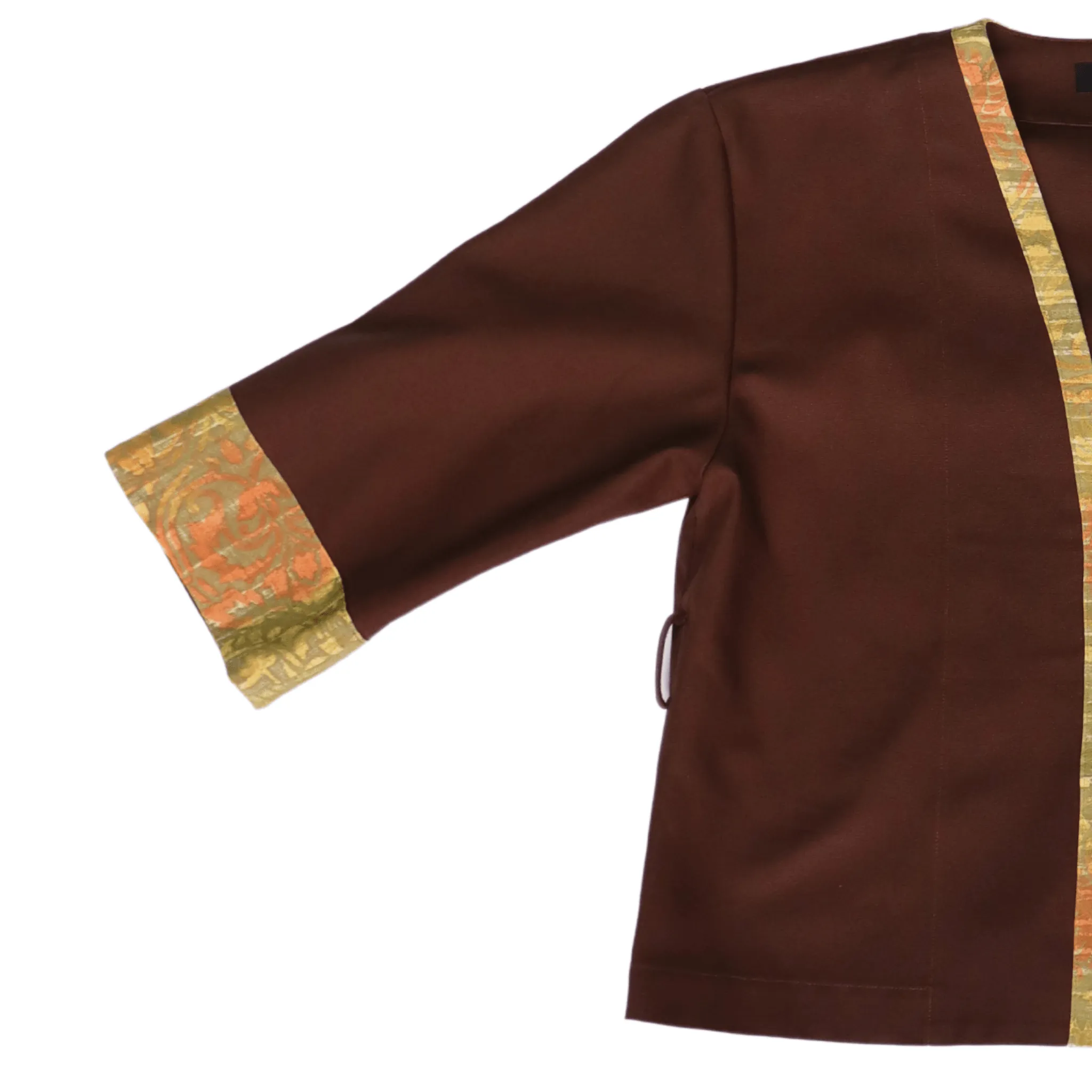 Green-Kimono Jacket(Brown)