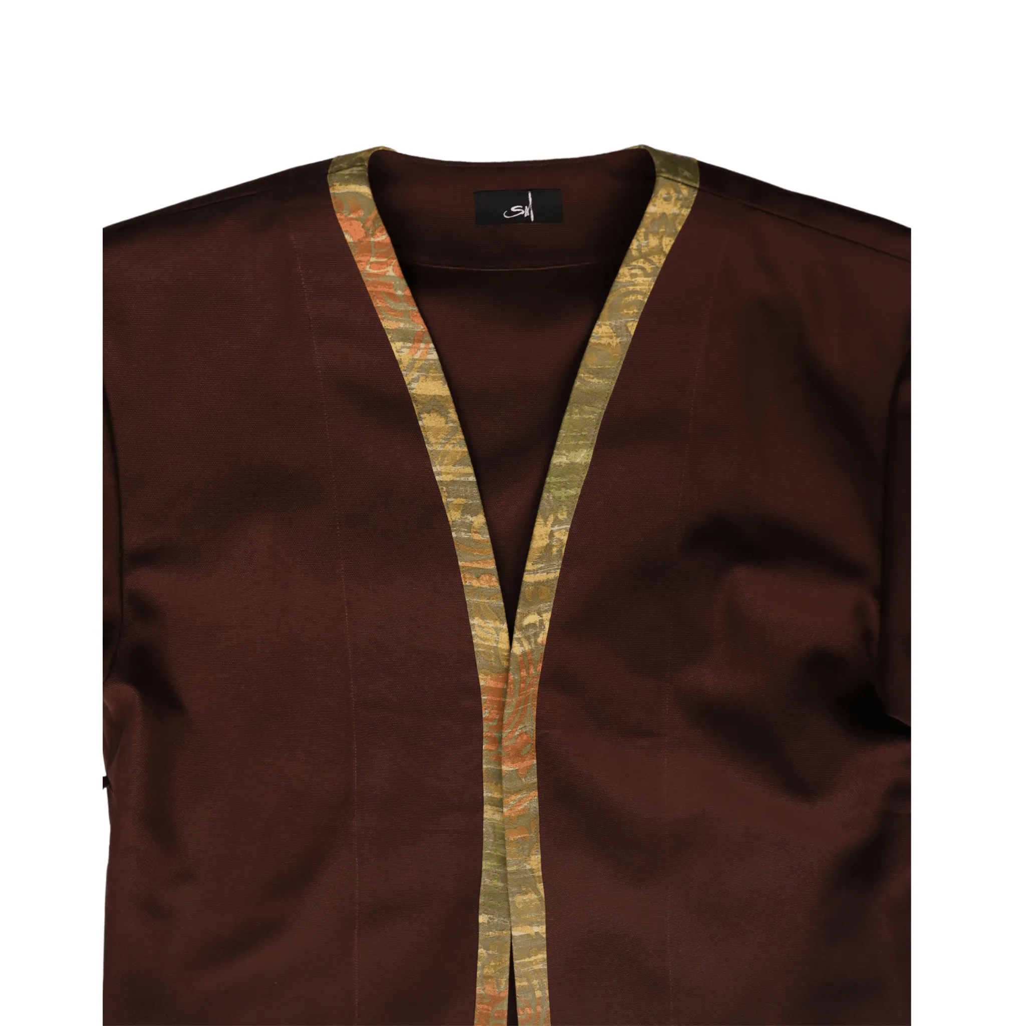 Green-Kimono Jacket(Brown)