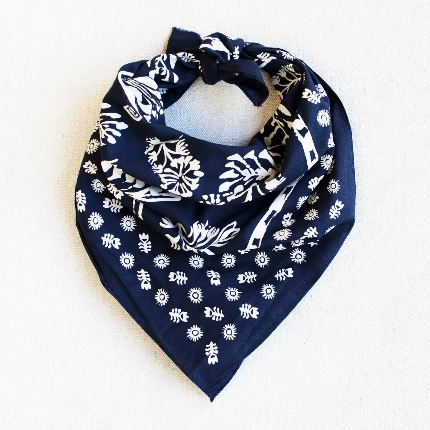 Handprinted Bandanas