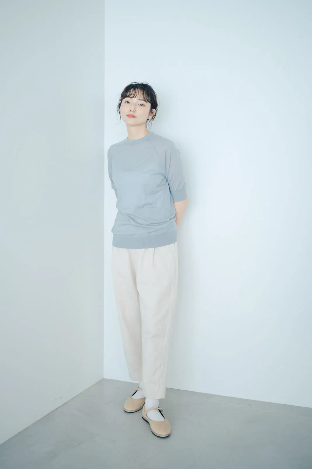 HAU パンツ "cotton wool chino"