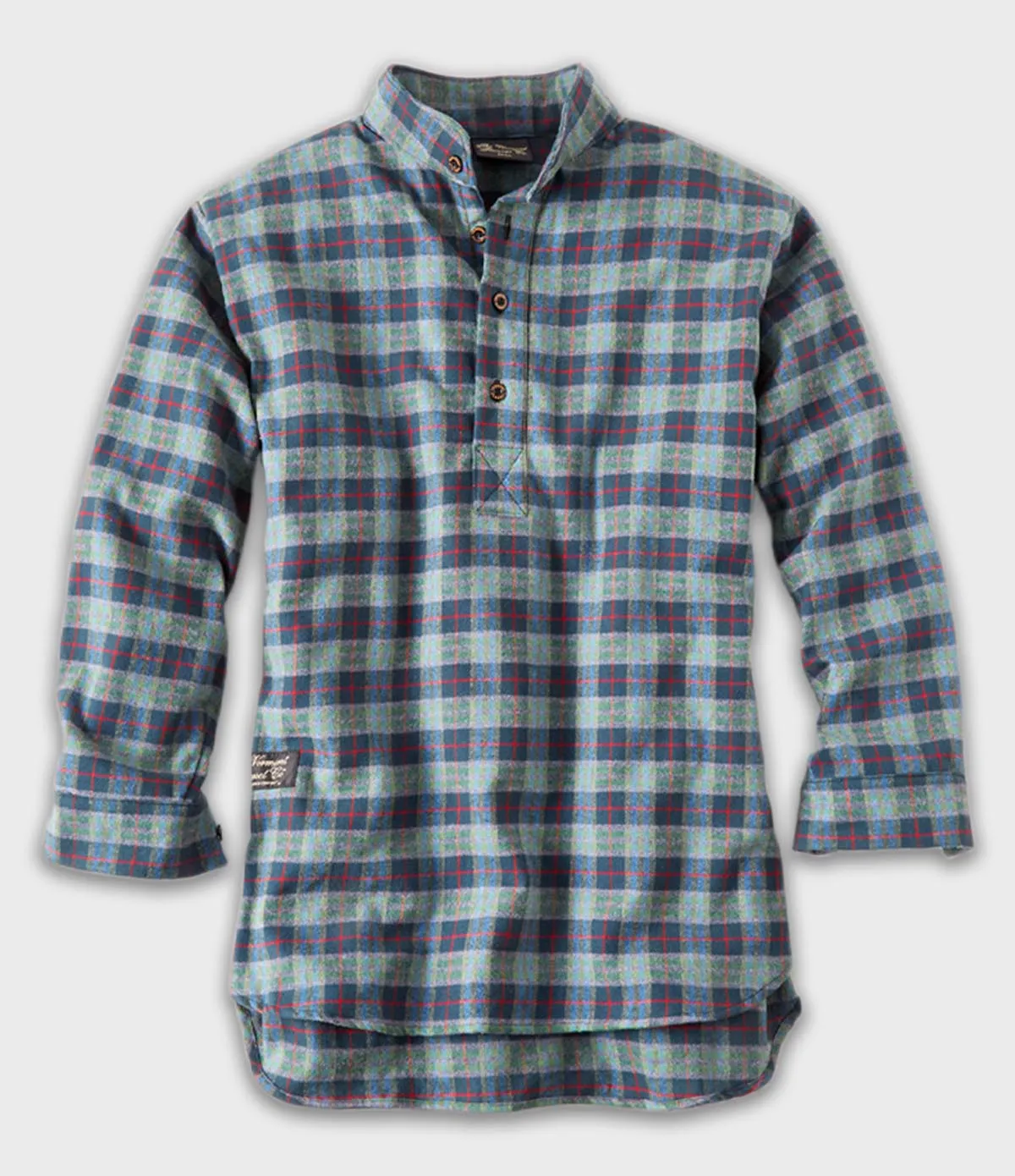 Henley Flannel Shirt - Montana