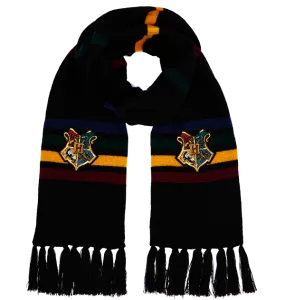 Hogwarts School Crest Knitted Scarf